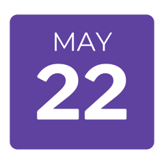 22 May